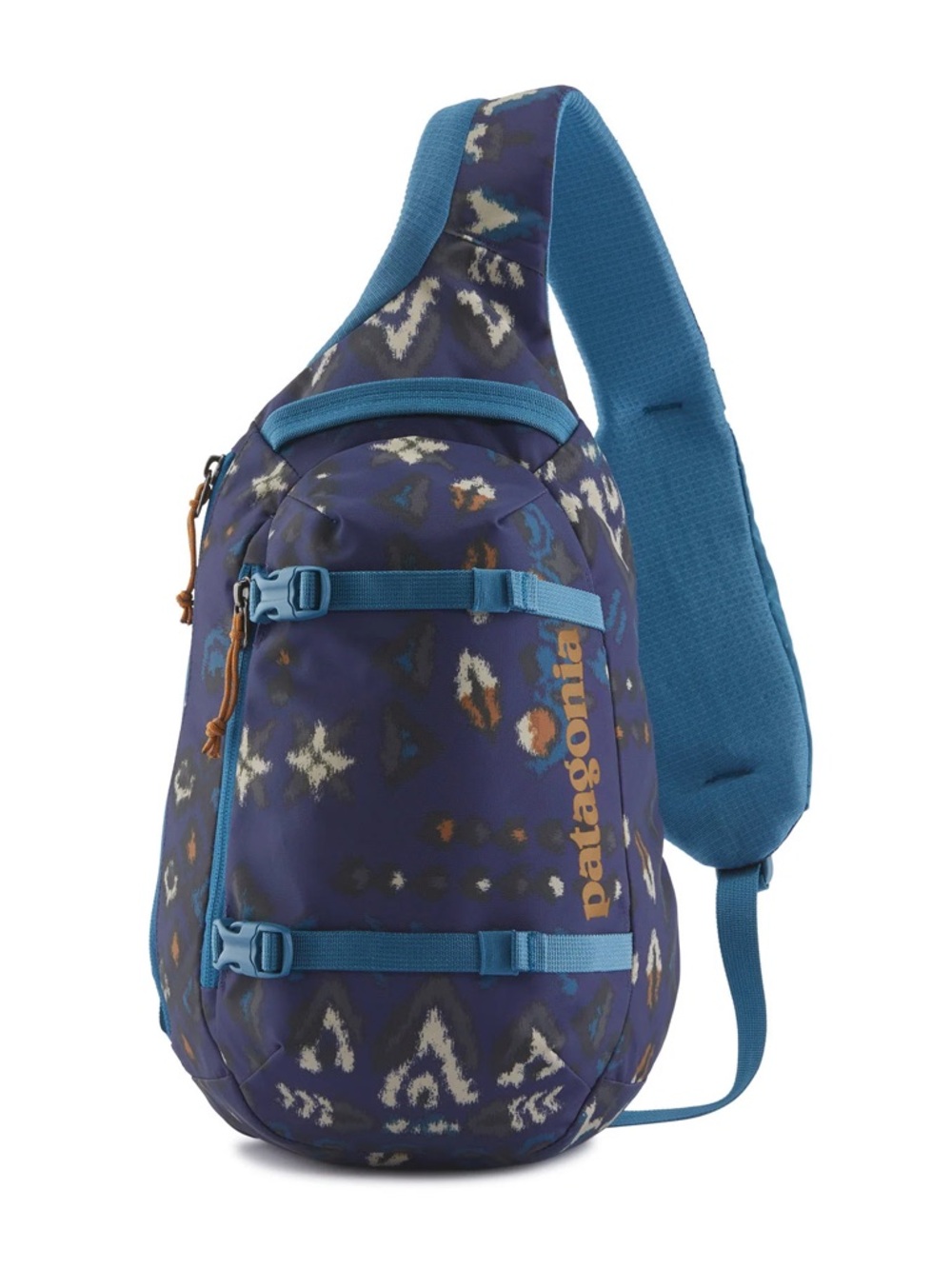 Patagonia Atom Sling 8L - Ikat Fish: New Navy